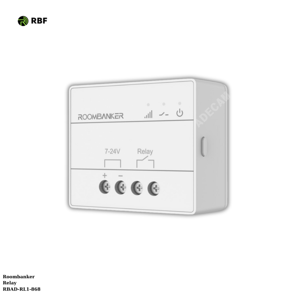 Roombanker Alarm – Röle 24V DC